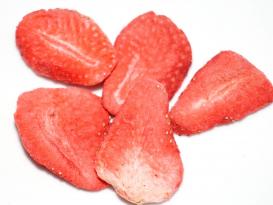 Erdbeerscheiben-gefriergetrocknet